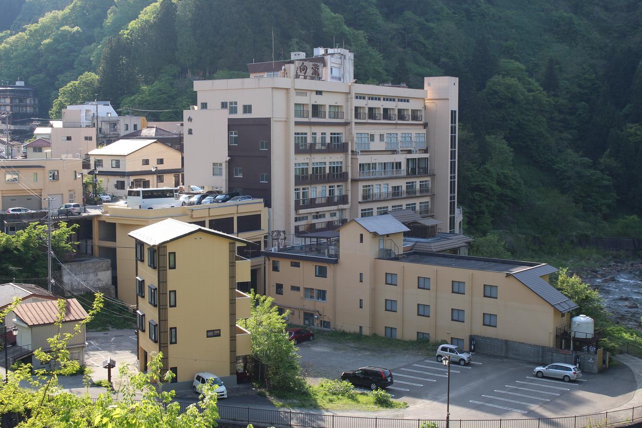 土湯温泉 やすらぎの宿 向瀧旅館 Fukushima  Eksteriør billede